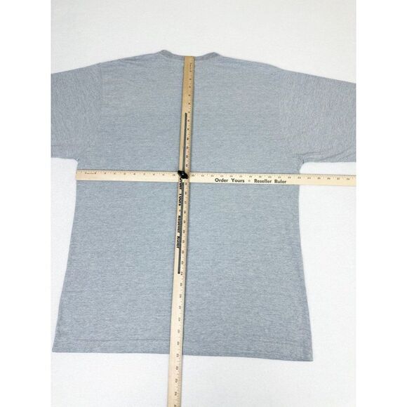 Vintage Y2K FUBU T-Shirt Large Grey Respect The Game Hip Hop Rap - Picture 6 of 8